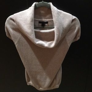 🛍 Short Sleeve Mauve with Gold Threads Blouse